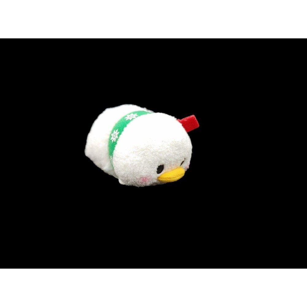 Disney Tsum Tsum Donald Duck Mini 3.5" Plush Christmas 2014 Holiday Snowman
